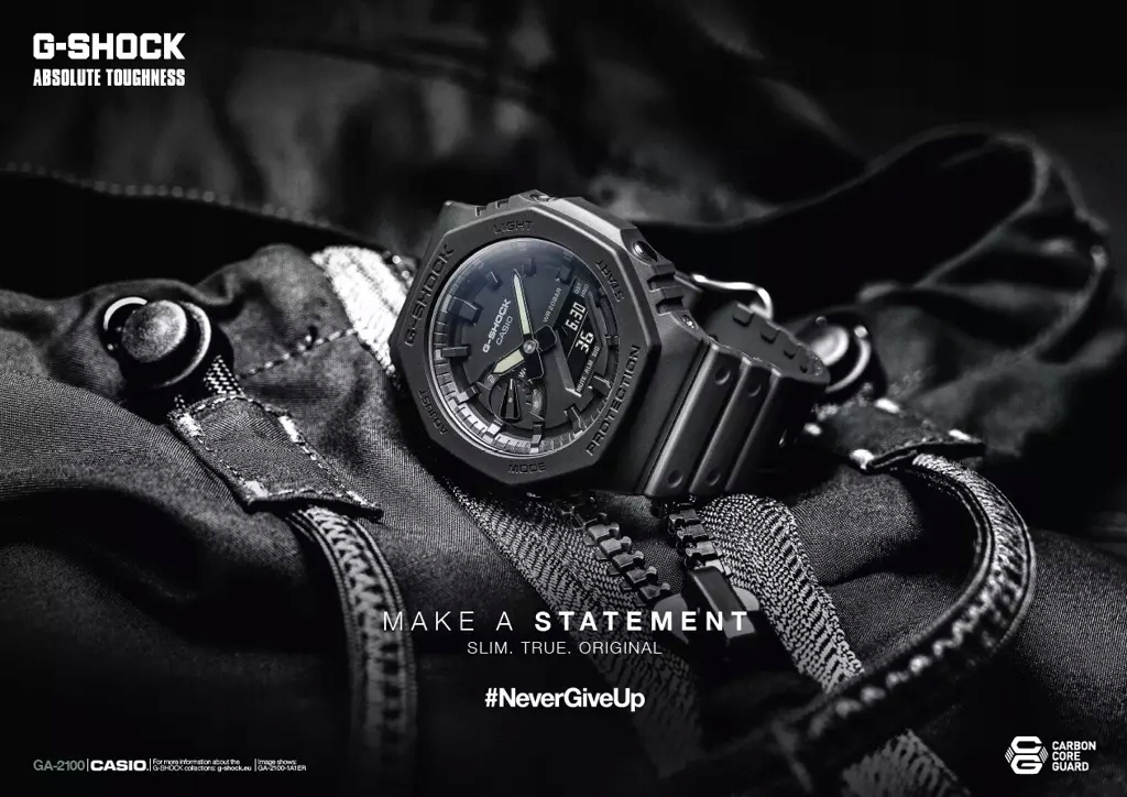 ELEGANCKI ZEGAREK MĘSKI CASIO G-SHOCK OCTAGON GA-2