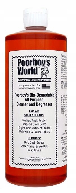 Poorboy's World Bio-Degradable APC 946ml z USA