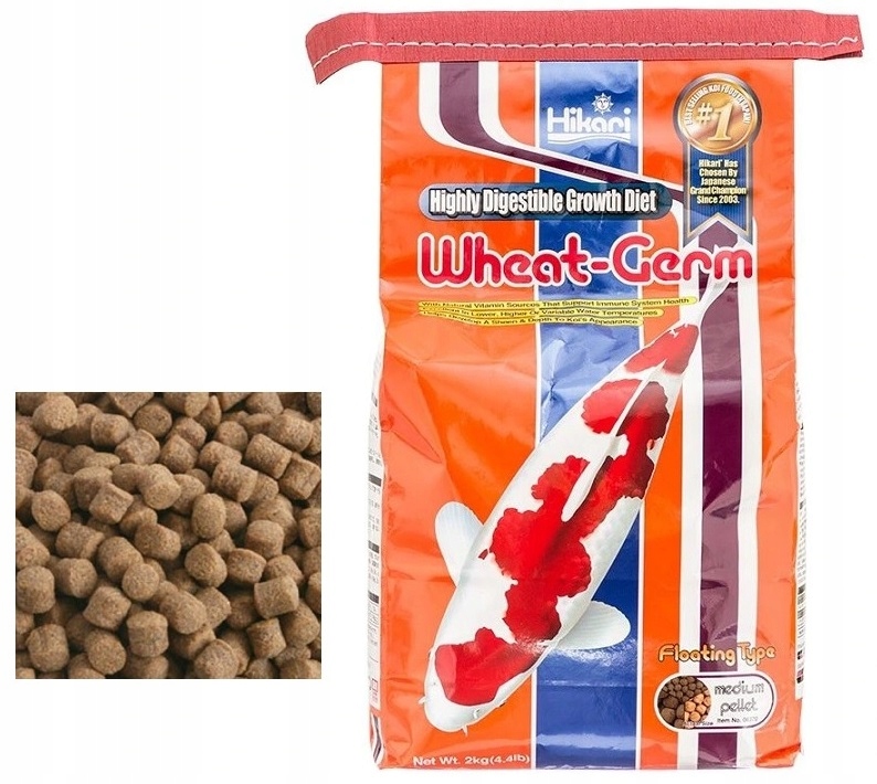 Hikari Koi Wheat-Germ medium 500g. - wiosna/jesień