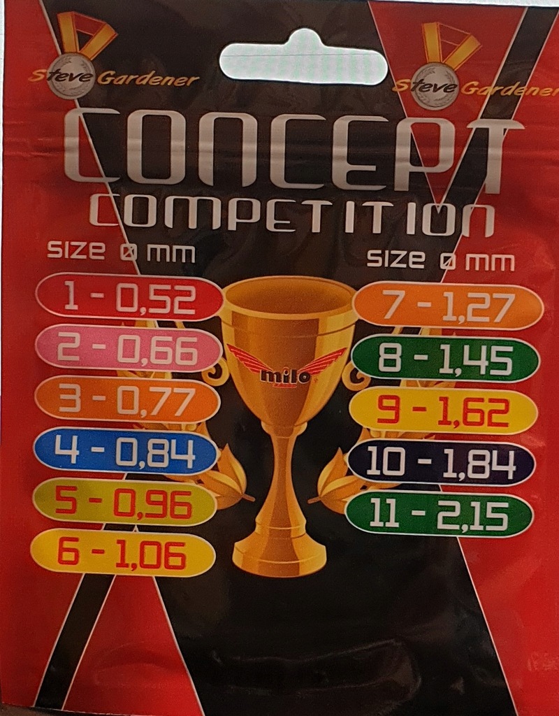 Milo guma Concept Competition Silicon size 6/1,06