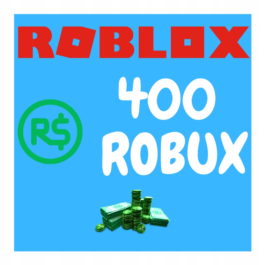 ROBLOX ROBUX 400 RS - BEZ PODAWANIA HASŁA