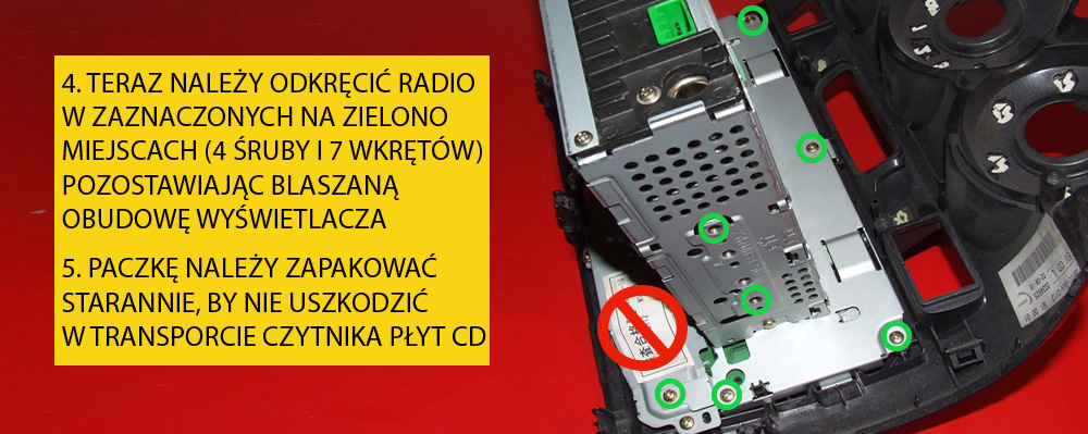 Radio Honda Jazz / City - Naprawa Radia - Fv23% - 8569668196 - Oficjalne Archiwum Allegro
