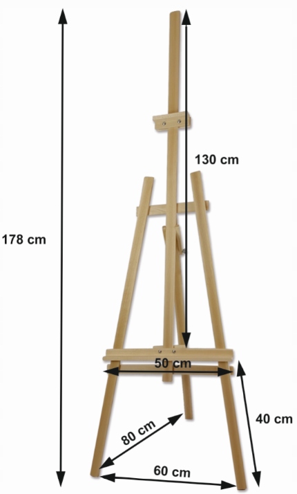 Купить МАССИВ БУК ДЕРЕВЯННЫЙ мольберт на трех ножках: отзывы, фото, характеристики в интерне-магазине Aredi.ru
