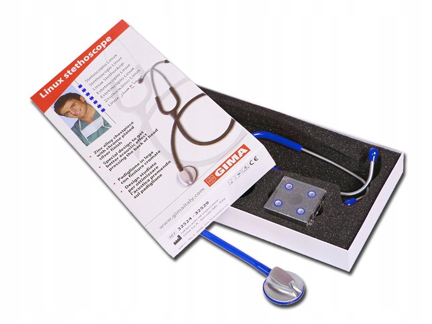 LINUX STETHOSCOPE - blue Stetoskop