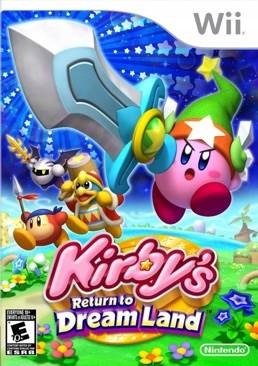 Kirby's Return to Dream Land Nintendo Wii Folia US
