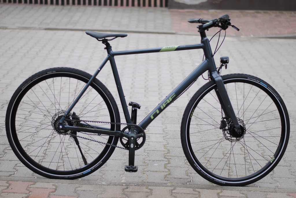 Miejski męski rower Cube Travel HPA shimano alfine 8, hydraulika ...