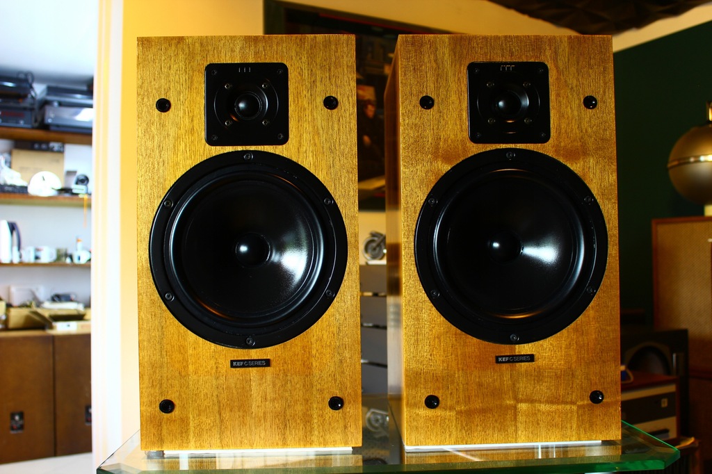 Kolumny KEF C 60 Świetne kolumny Vintage England 14236025827
