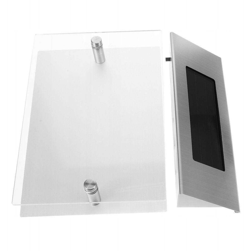 PRACTICAL ADDRESS SIGN HOUSE NUMBER SOLAR DOORPLATE LAMP ADDRESS NUMBER PLA