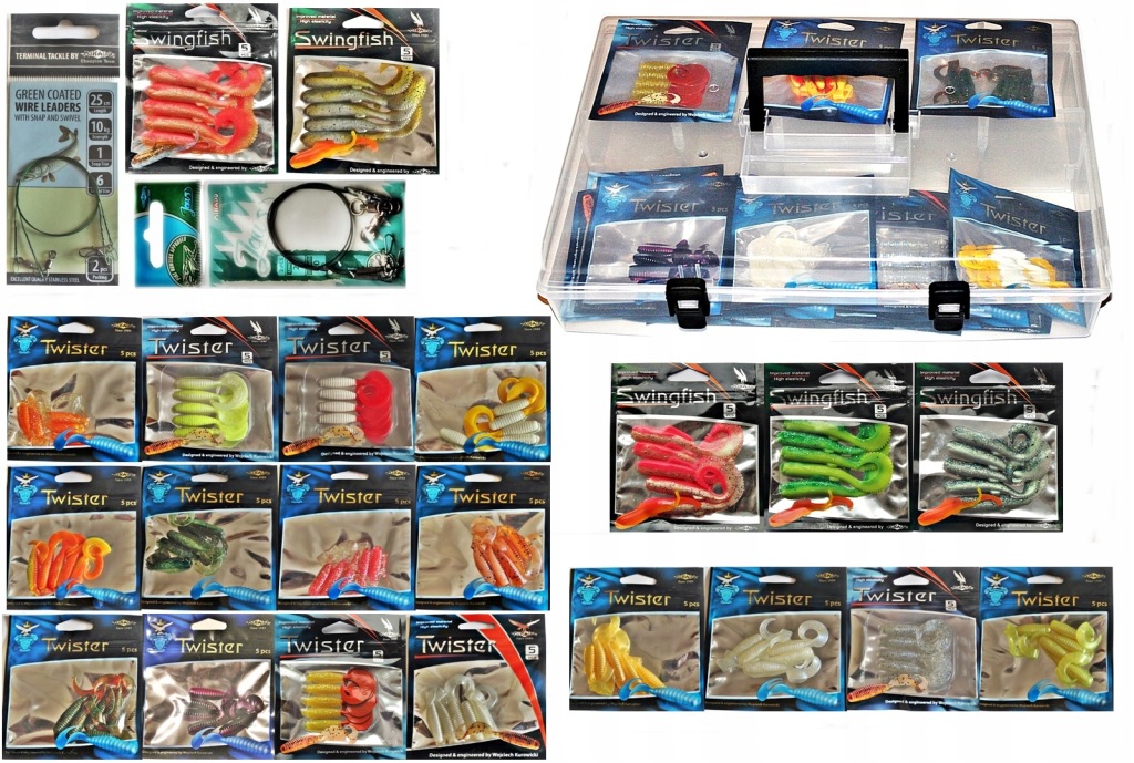 TWISTERY MIKADO 5 + SKRZYNKA 40cm. x 28cm. + GRATIS.