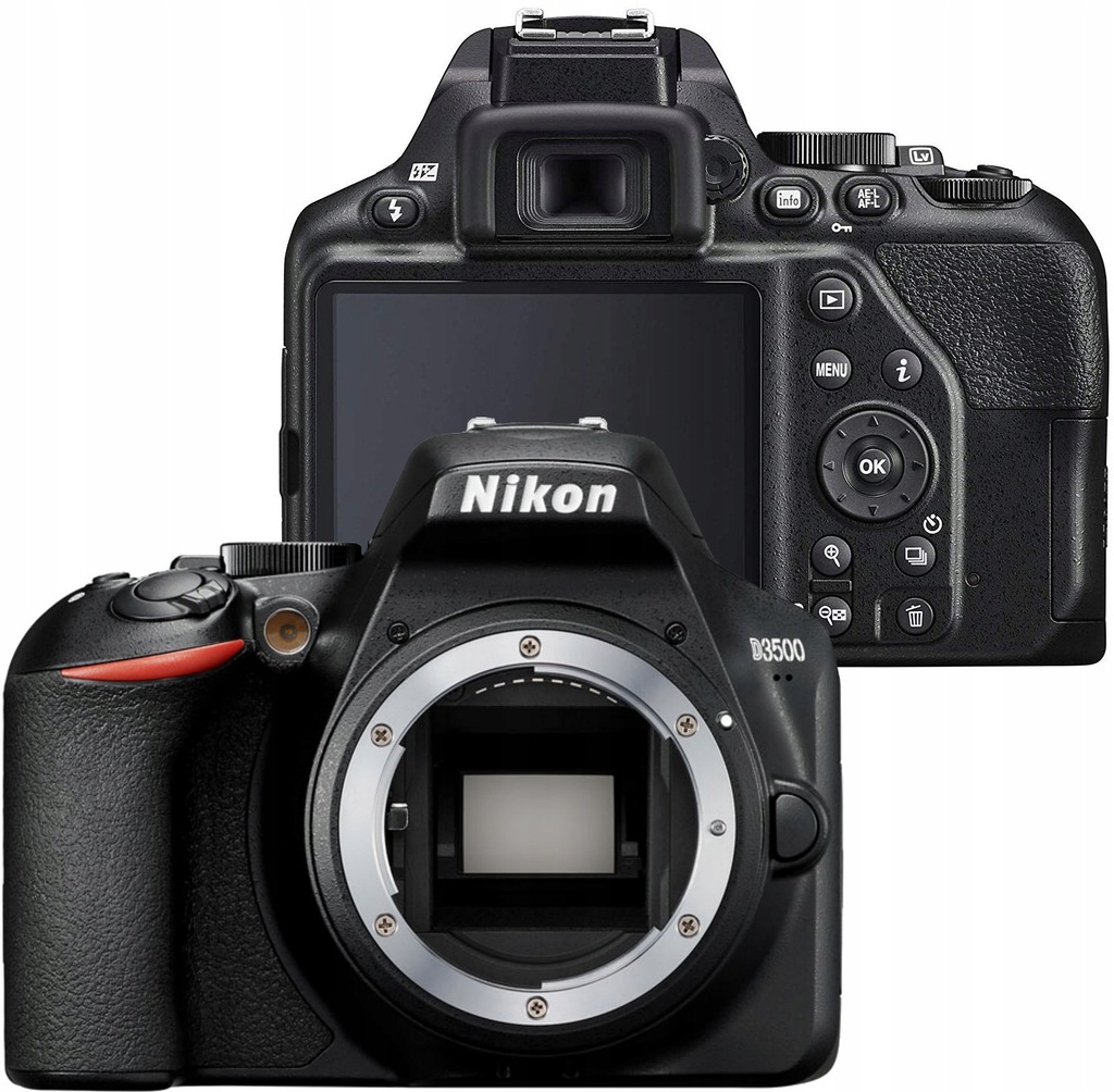 NIKON D3500 BODY 24MP BLUETOOTH FHD 7596167711 oficjalne archiwum