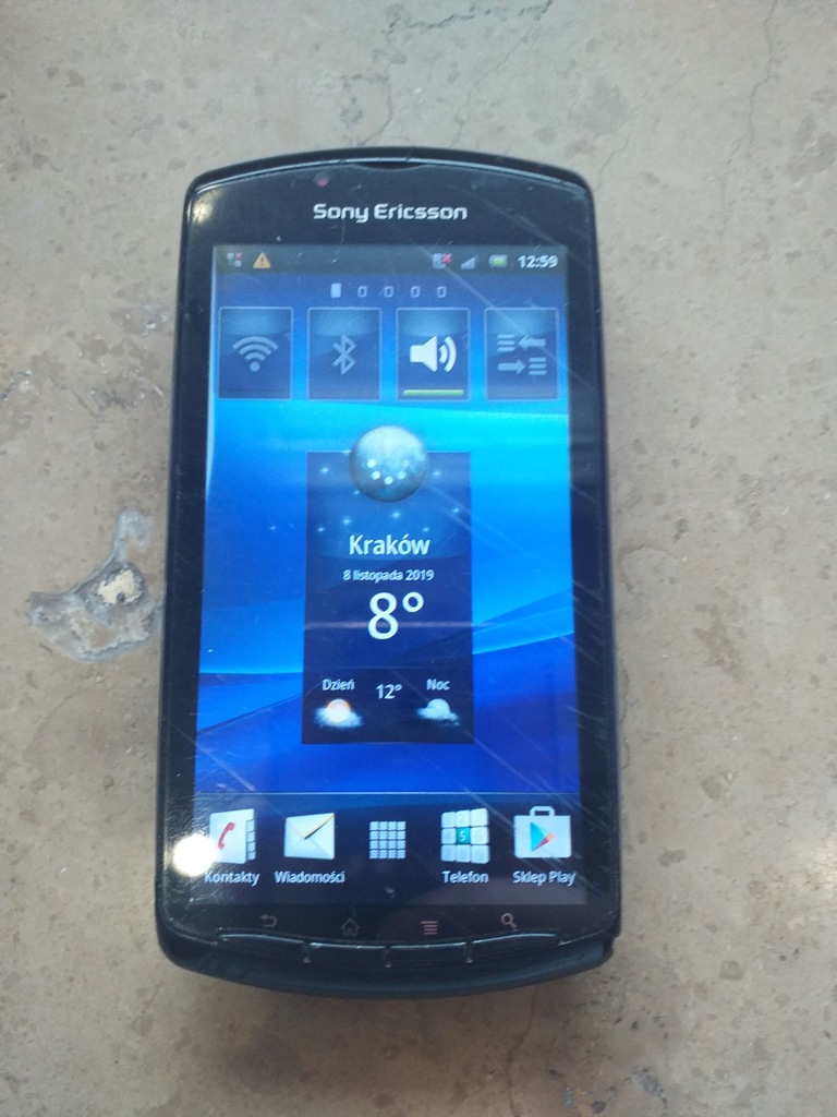 Smartfon Sony Ericsson XPERIA Play 1 GB czarny