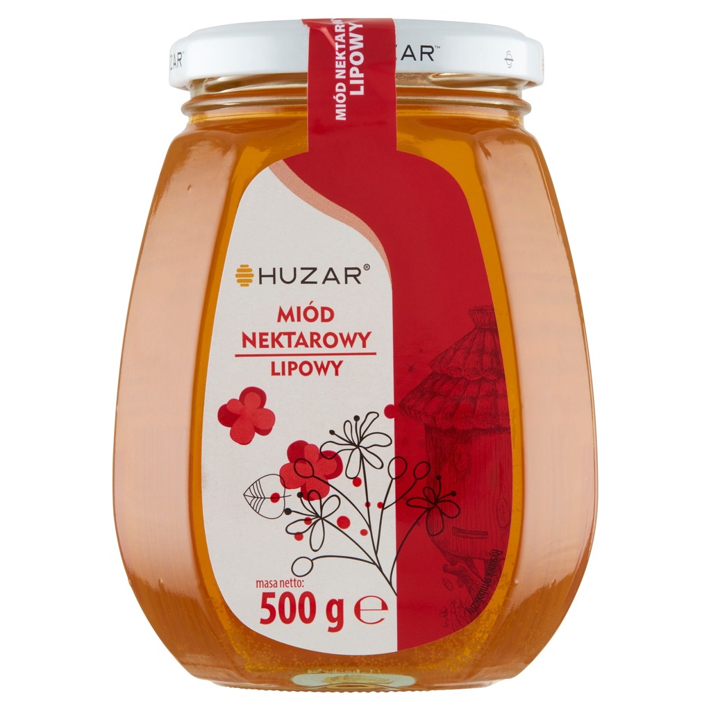 MIOD HUZAR 500g LIPOWY