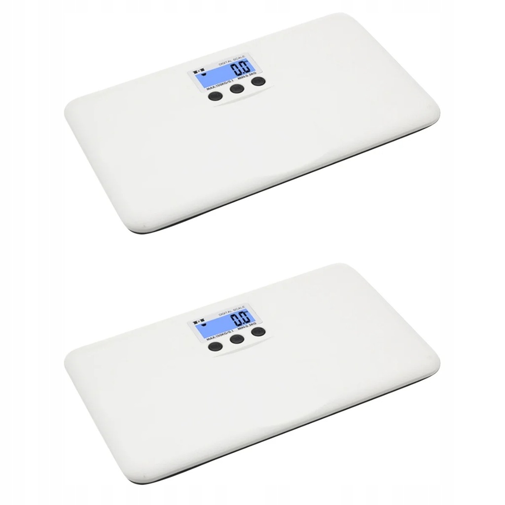 Digital Display Weight Scale Portable 2 Pack