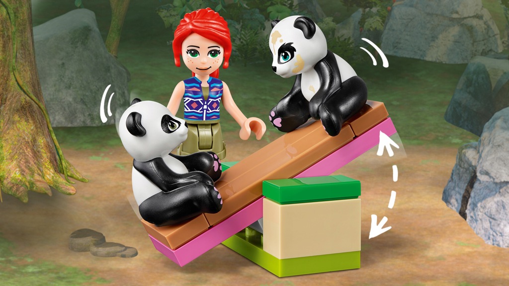 Купить LEGO FRIENDS Домик на дереве с пандами 41422: отзывы, фото, характеристики в интерне-магазине Aredi.ru