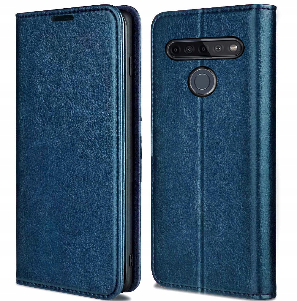 ETUI FLIP SKÓRA CASE DO LG K51S / K41S +SZKŁO