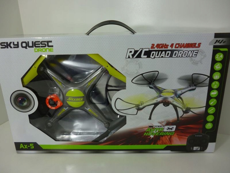 Dron Sky Quest Ax-5 Komplet - 7839105861 - Oficjalne Archiwum Allegro