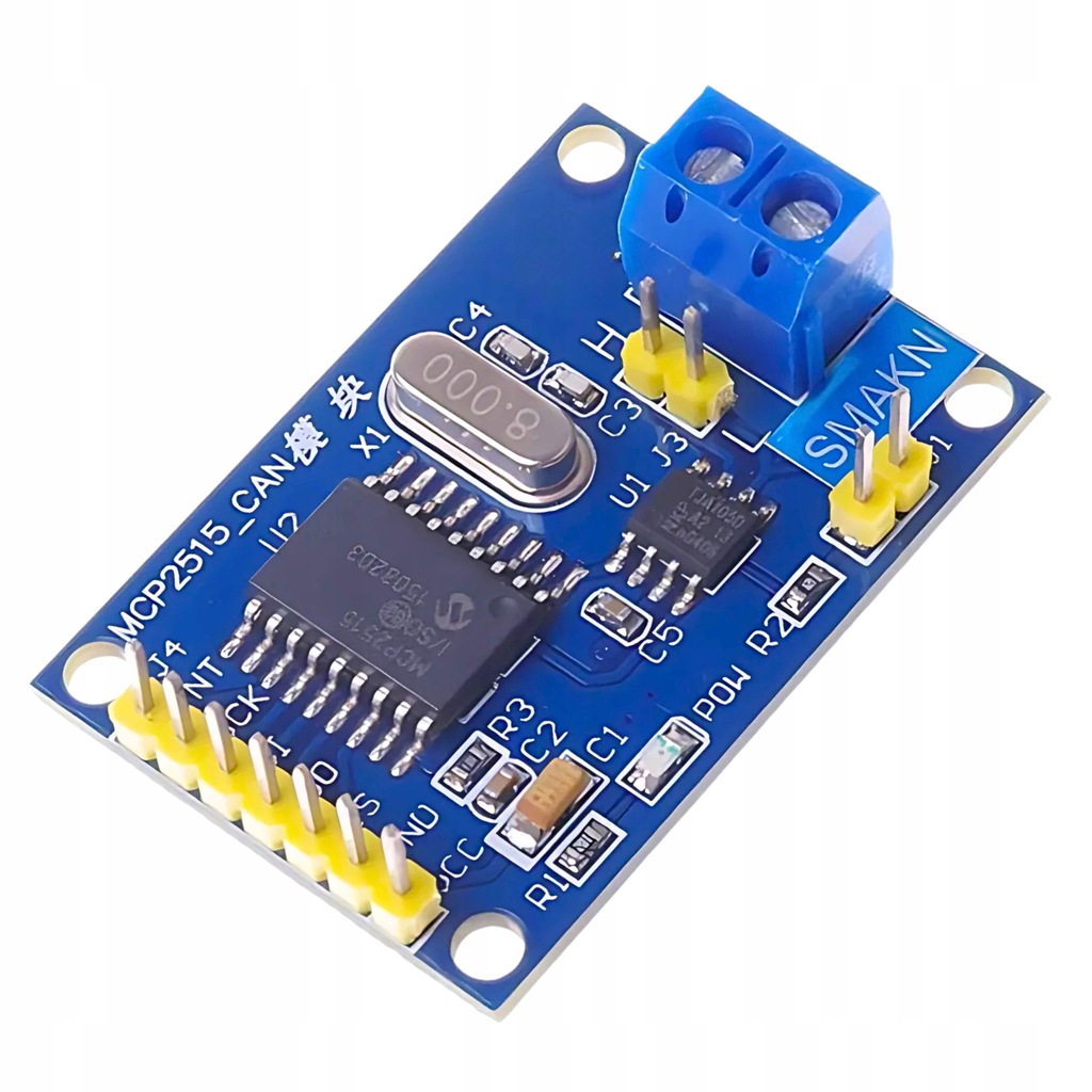 Moduł magistrali CAN BUS SPI MCP2515 - Zgodny z Arduino, ESP32 8266