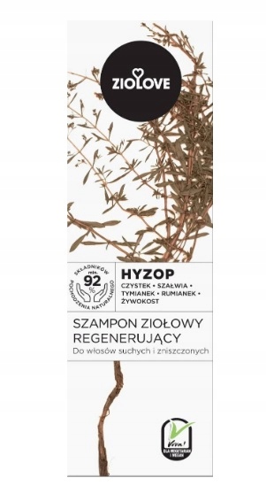 Ziolove Szampon regenerujący Hyzop 250ml