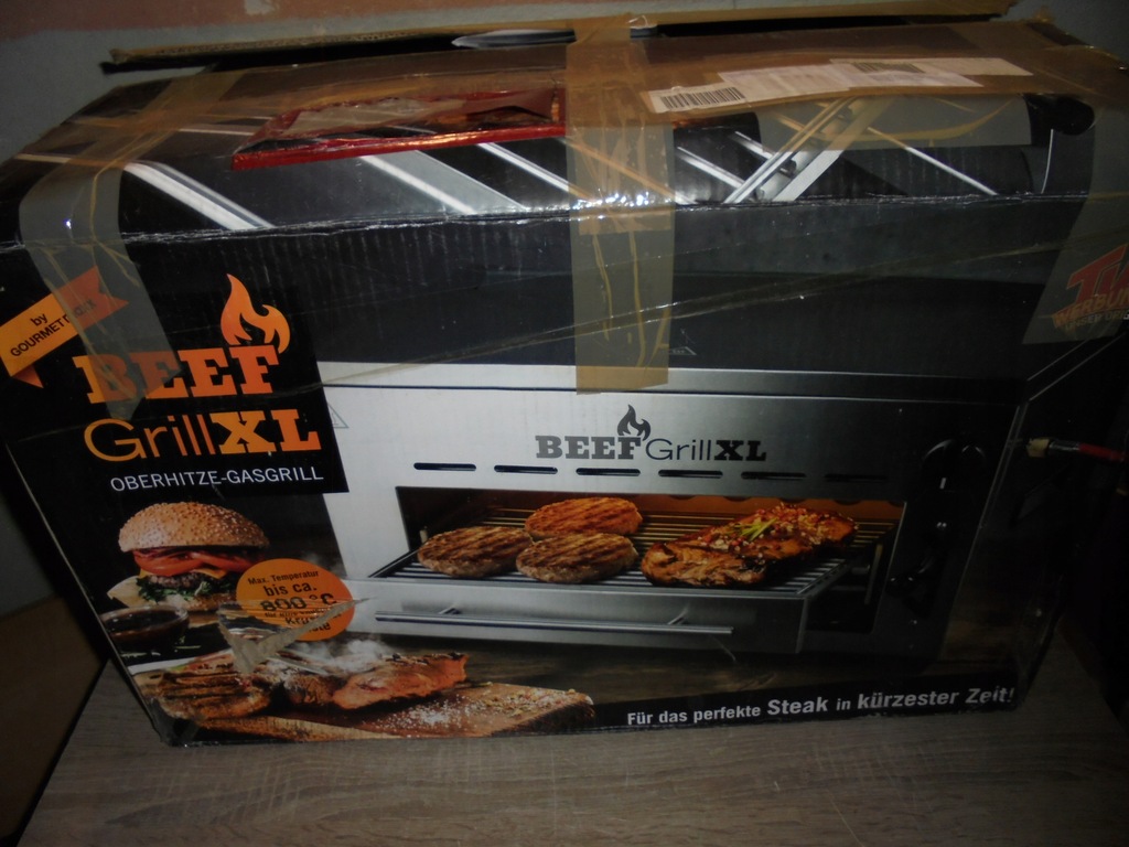 Grill gazowy GourmetMaxx Beef Grill XL CY15 9099491521 oficjalne