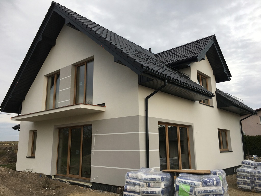 DOCIEPLENIA elewacji budynków śląsk domu domów - 9168431904 - oficjalne  archiwum Allegro