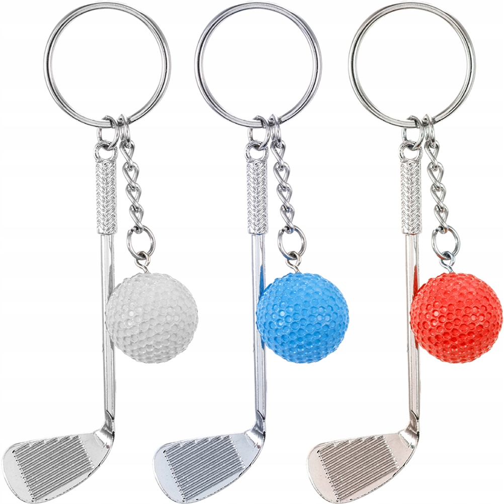 Unique Keychains Golf Keychain Backpack Key 3 Pcs 13326736476