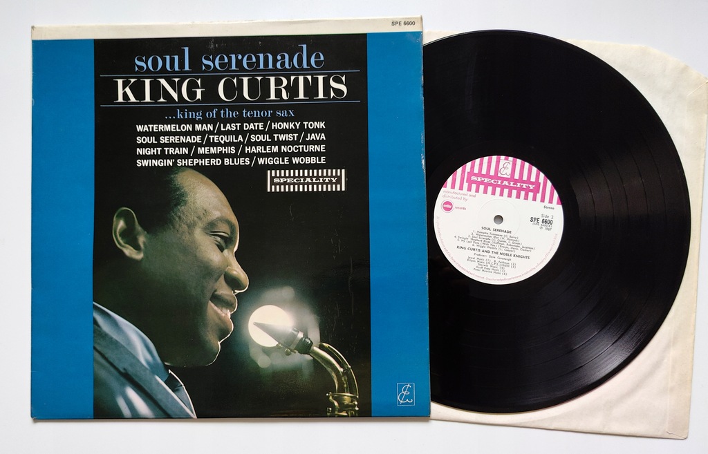 KING CURTIS - SOUL SERENADE PRESS UK 1967