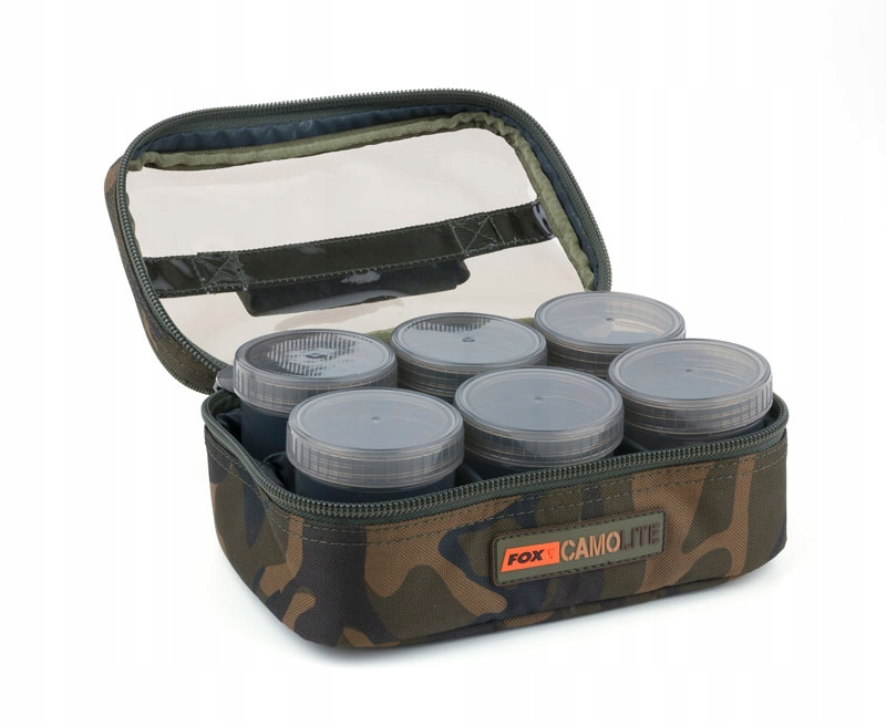 Torba z pojemnikami Camolite Glug 8 pot case FOX
