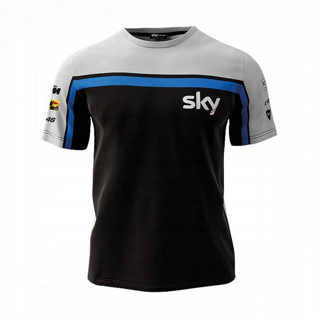 Koszulka T-Shirt męska VR46 Sky Team S