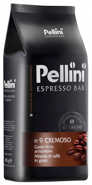 KAWA ZIARNISTA PELLINI ESPRESSO BAR 9 CREMOSO 1 KG