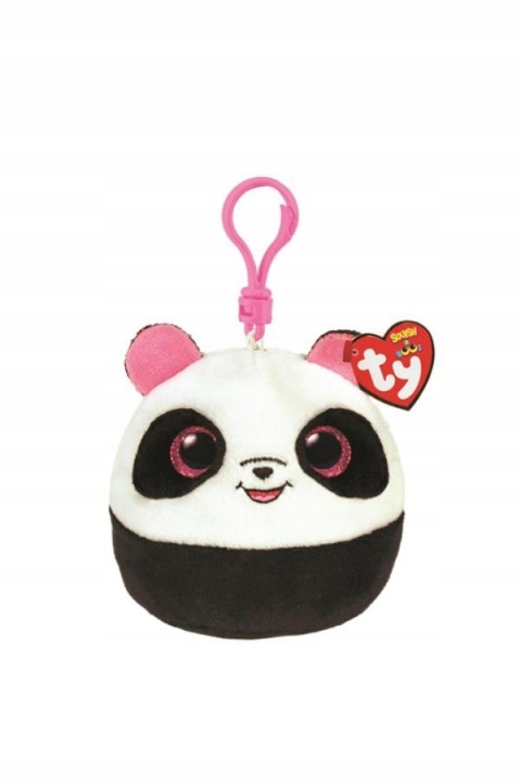 Ty Squishy Beanies BAMBOO - panda, 8,5 cm - Clip (