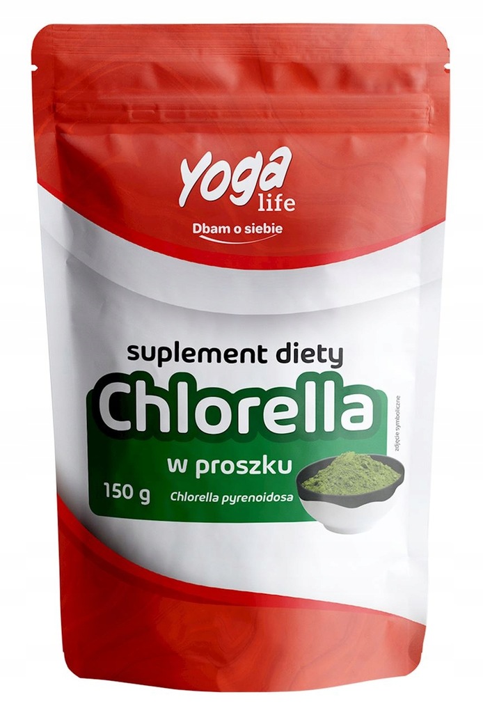 Chlorella w proszku 150 g Yoga Life