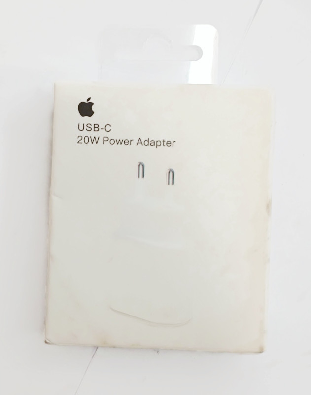 Zestaw Apple Power Adapter USB-C 20W - Lightning 2m (MQGJ2ZMA)