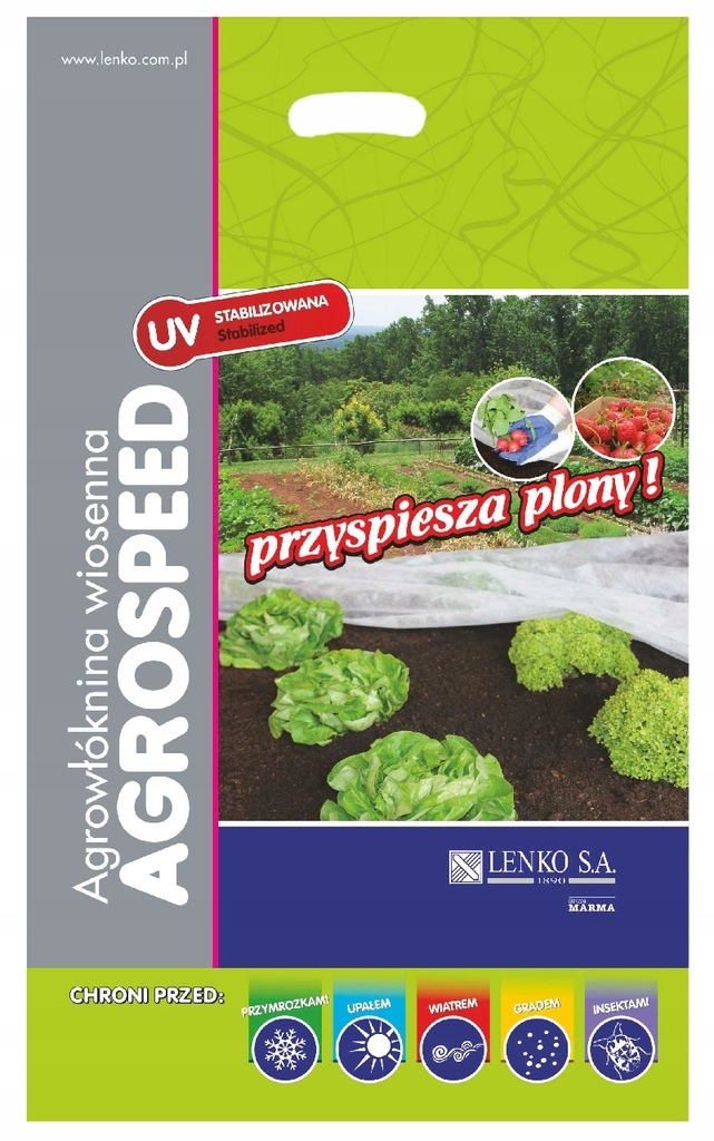 AGROWŁÓKNINA BIAŁA WIOSENNA 17 g LENKO 1,6x20 m