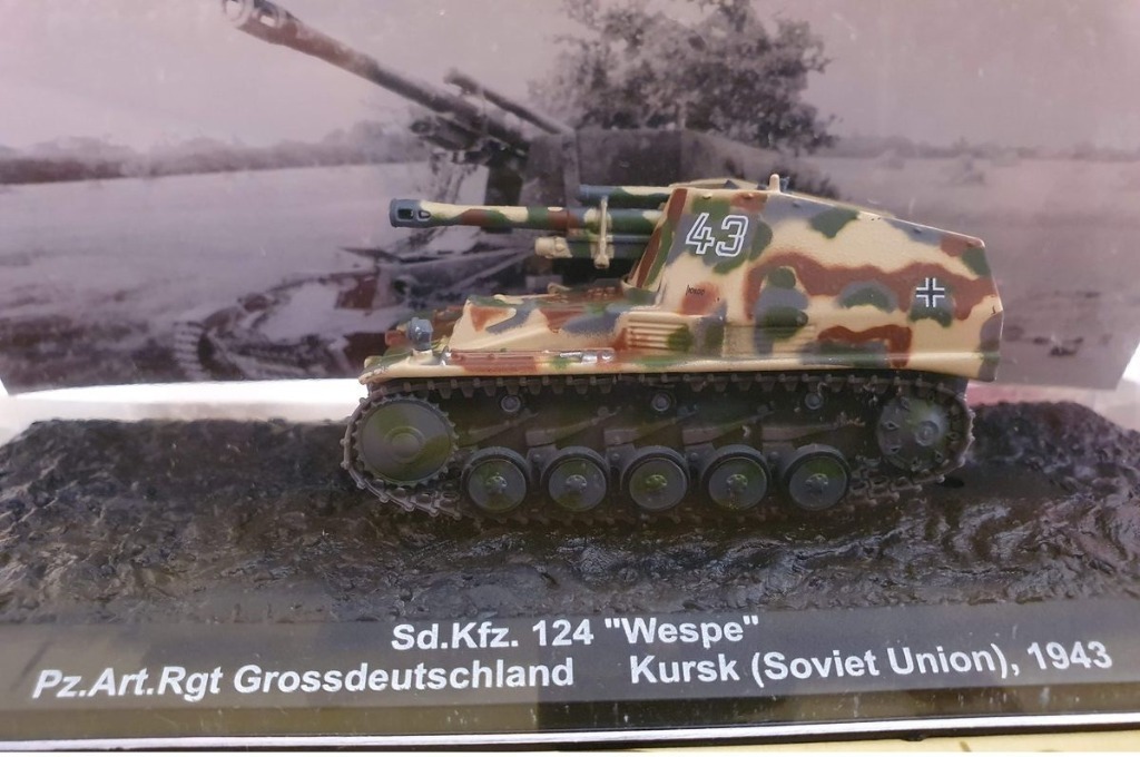 Sd.Kfz.124 WESPE KURSK 1943 - ALTAYA 1/72 metal