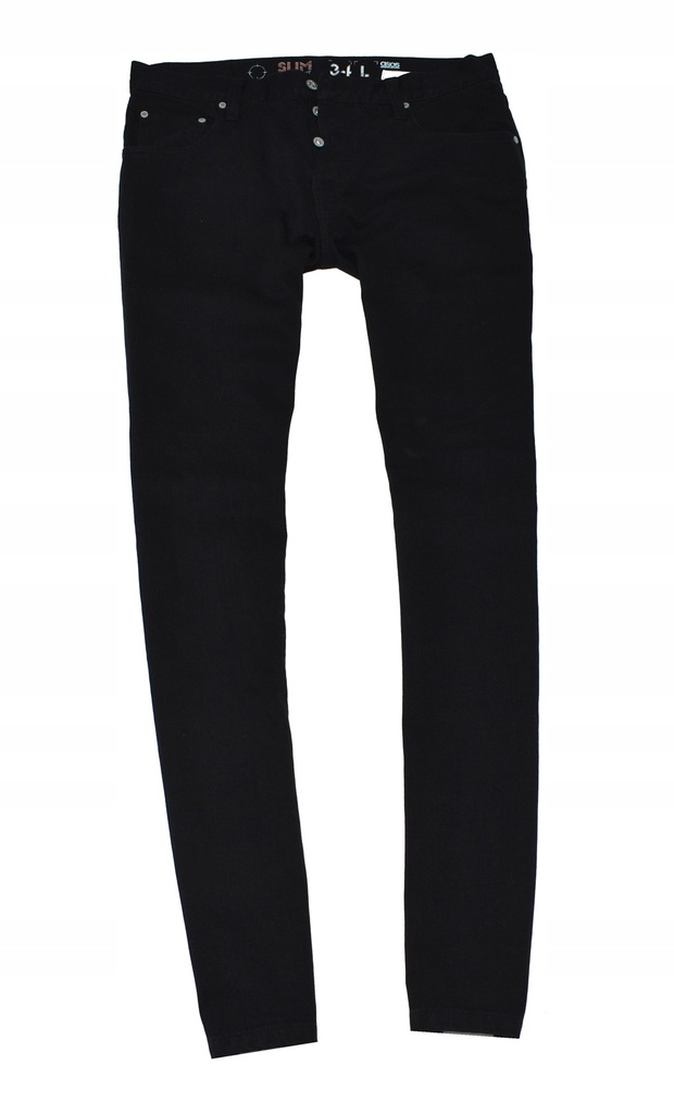 MM 241 ASOS_TRENDY BLACK SLIM FIT JEANS_34/36