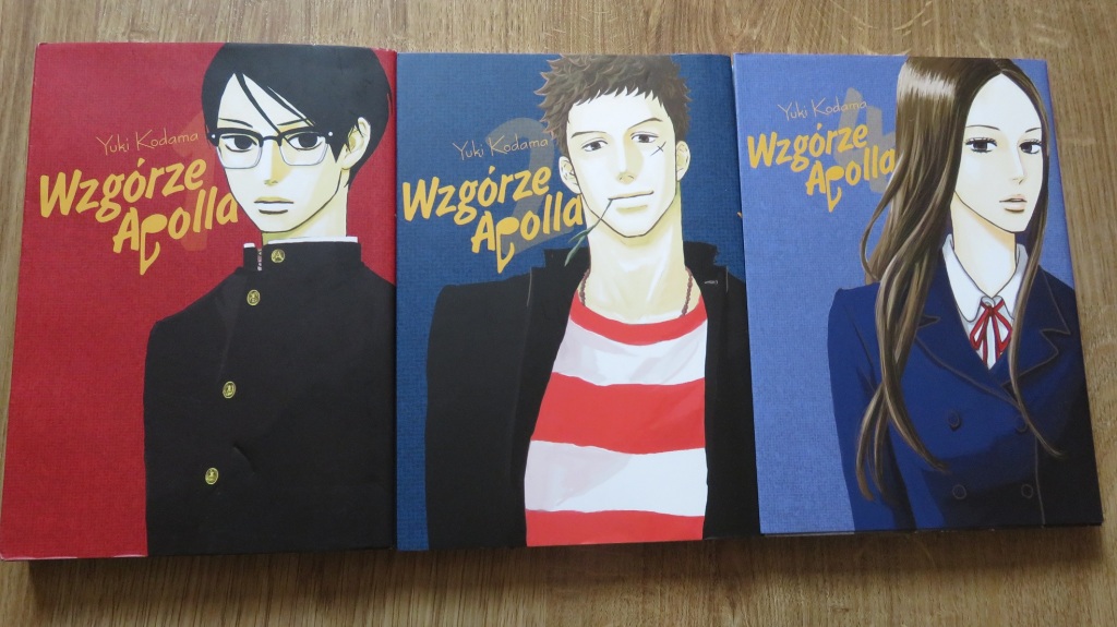 Wzgórze Apolla 1, 2, 4 manga jpf