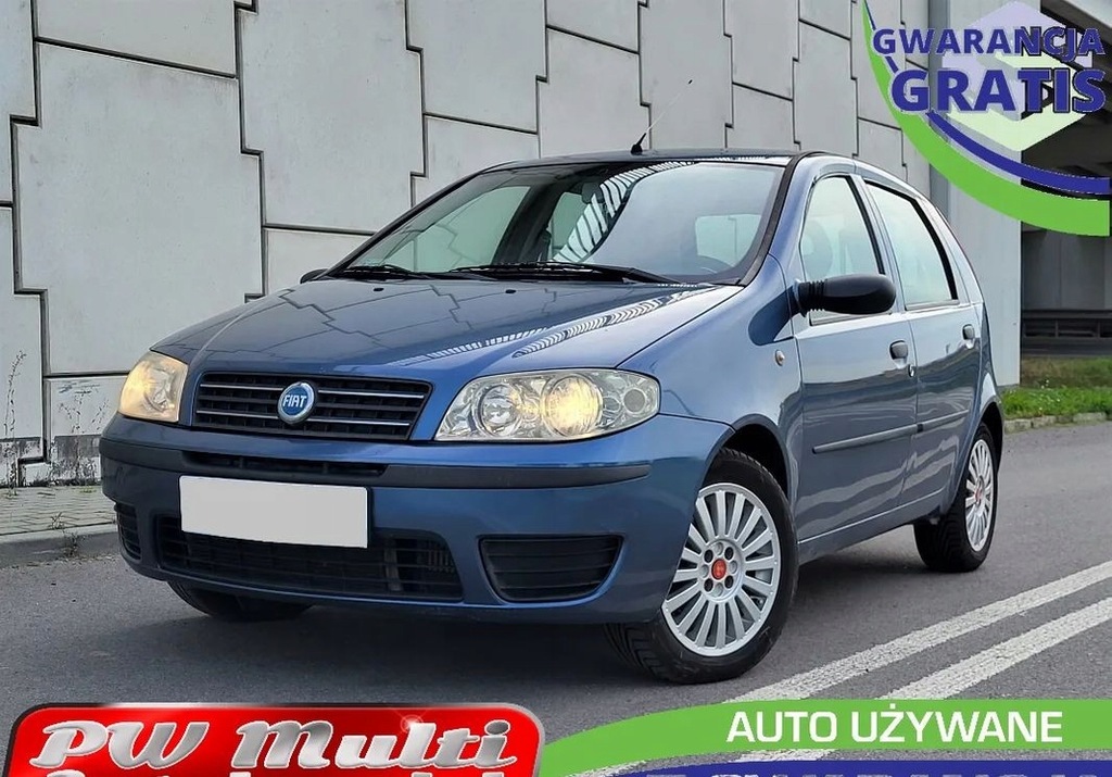 Fiat Punto 1.3 Diesel 70KM Bezwypadkowy KLIMAT...