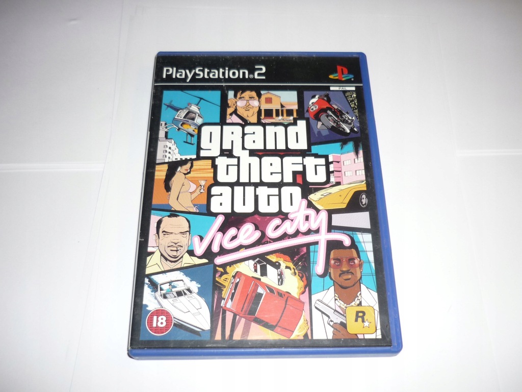 Купить PS2 GRAND THEFT AUTO VICE CITY GTA PLAYSTATION 2: отзывы, фото и ...