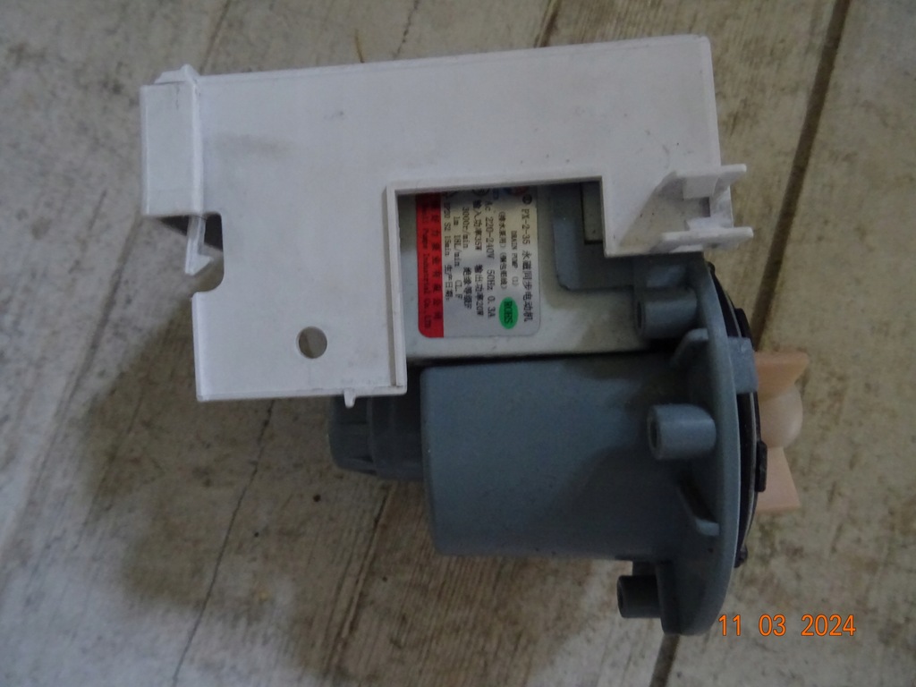 Silnik pompy odpływowej do pralki Samsung