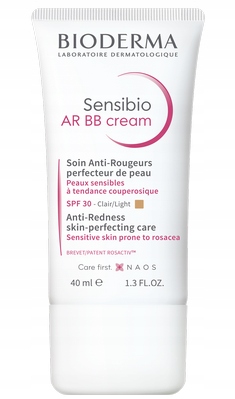 BIODERMA SENSIBIO AR BB Krem naczynka SPF30, 40ml