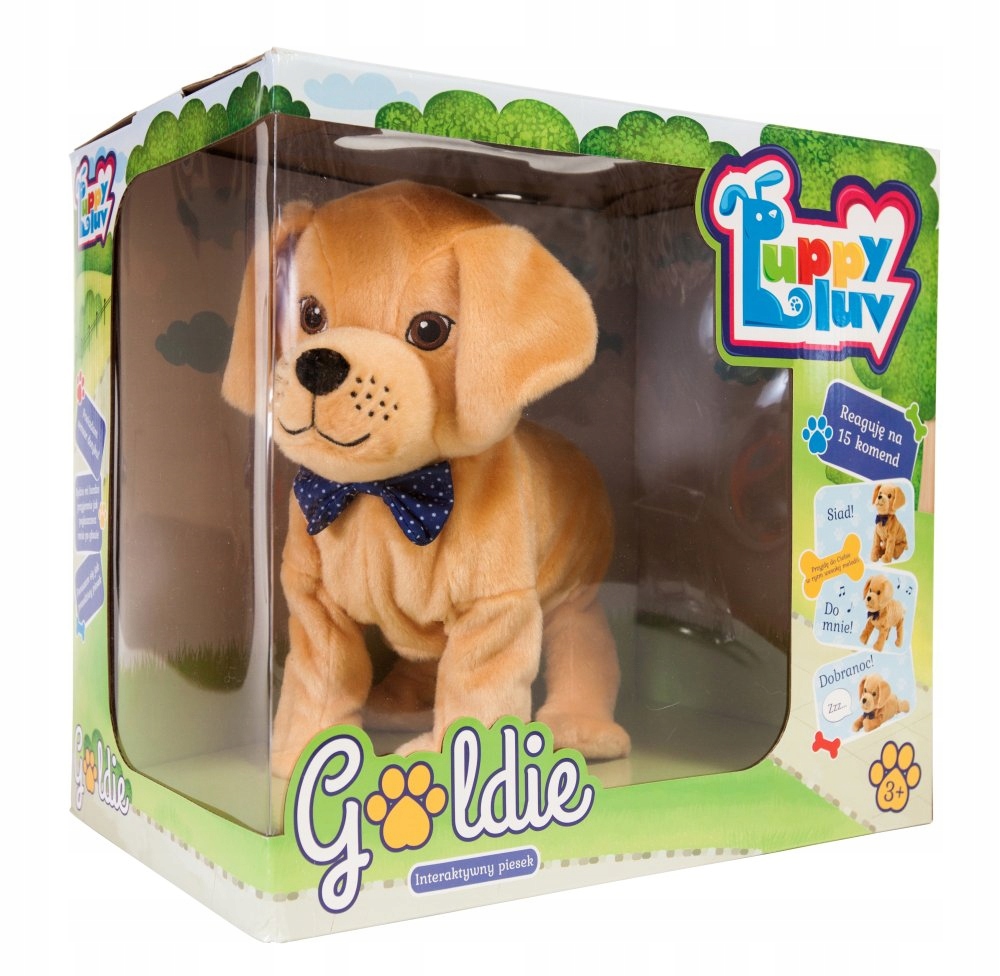 Купить Интерактивная собака ТМ TOYS Goldie 15 команд СОБАКА: отзывы, фото, характеристики в интерне-магазине Aredi.ru