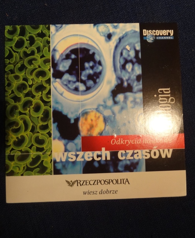 BIOLOGIA ODKRYCIA NAUKOWE DVD