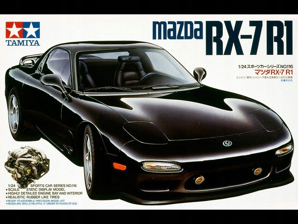 TAMIYA 24116 MAZDA RX-7 R1 1/24 model samochodu