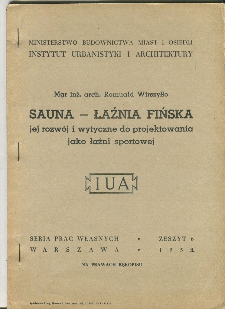 SAUNA ŁAŹNIA FIŃSKA Wirszyłło architektura
