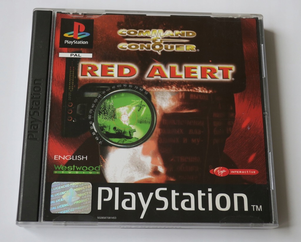 red alert на playstation 1
