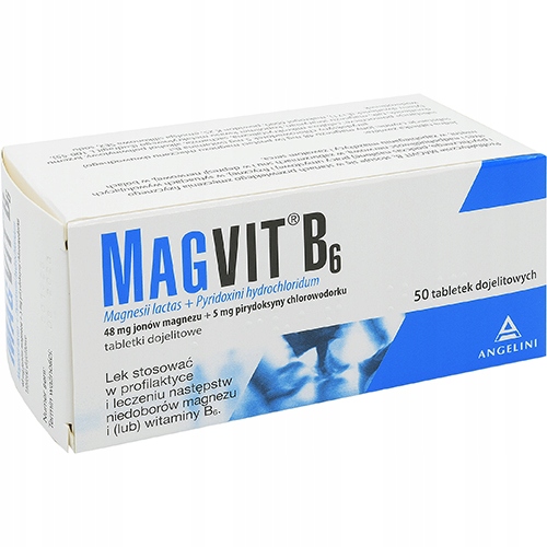 AP Magvit B6 Magnez Wit. B6 - 50 tabletek