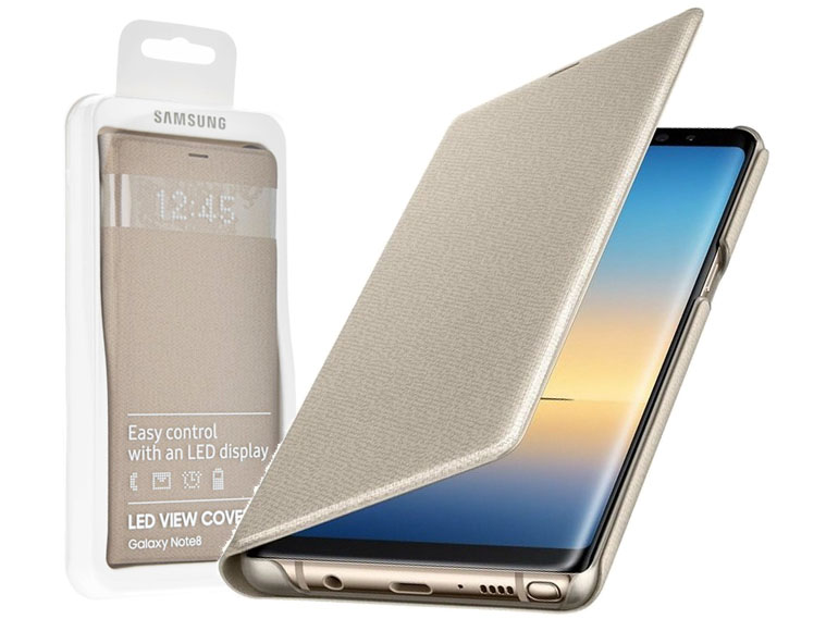 Led View Cover Samsung Note Led Case Gold Samsung Galaxy