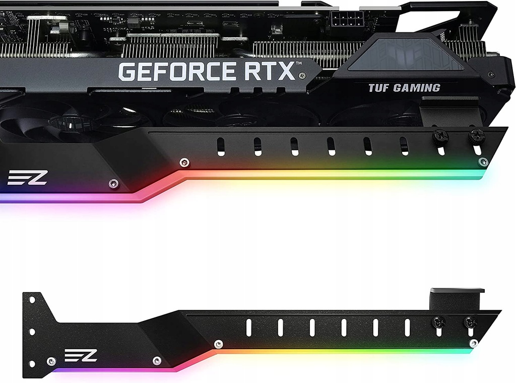 UCHWYT DO KARTY GRAFICZNEJ RGB RX6700, RTX3090