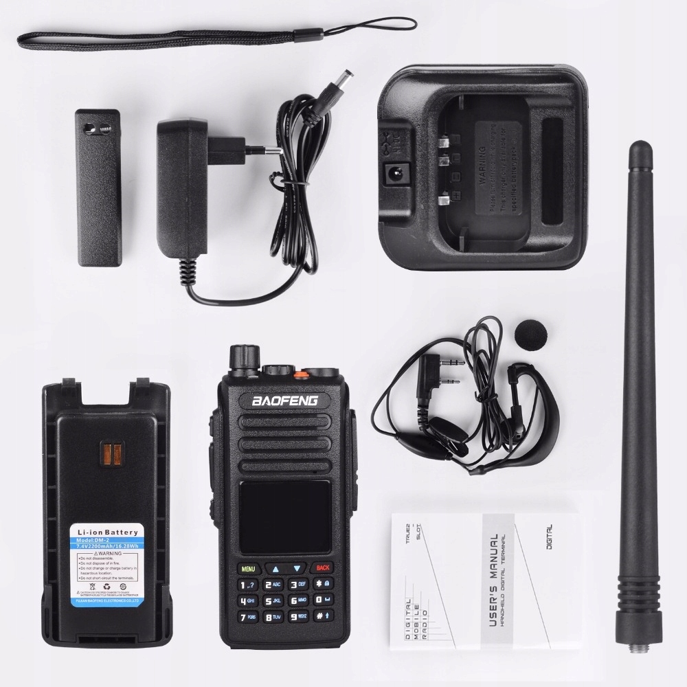 Купить Baofeng DM-1702 Цифровое DMR + GPS-радио: отзывы, фото, характеристики в интерне-магазине Aredi.ru
