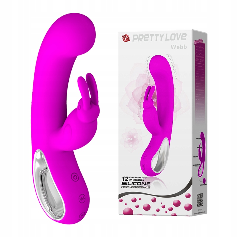 PRETTY LOVE - WEBB, PINK, USB, 12 function